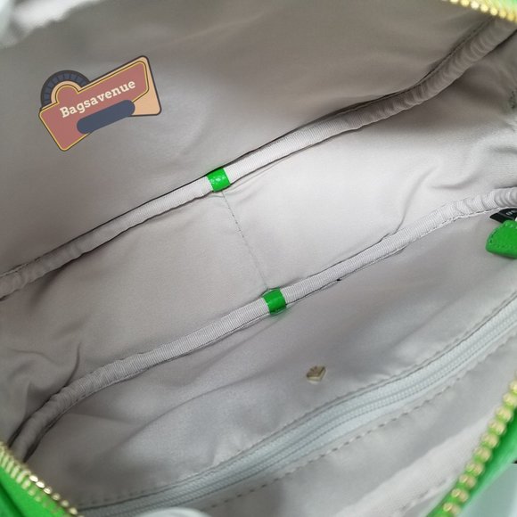 Astrid Oval Crossbody Leather Camera Bag Green Jay Kate Spade - Picture 4 of 7